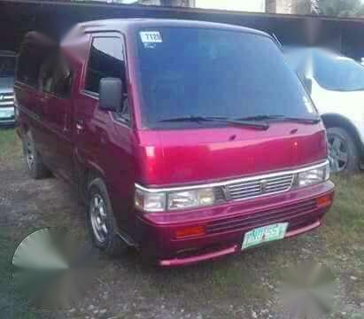 Nissan URVAN DIESEL 2010 Van Red For Sale 