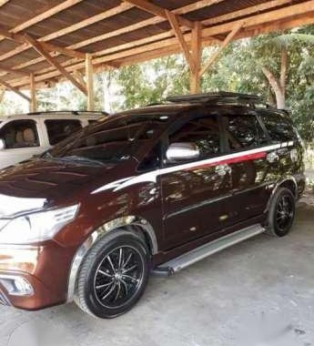 Toyota Innova 2015 Manual Brown For Sale 