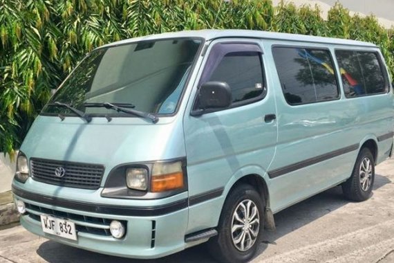 1999 Toyota Hiace Commuter for sale 