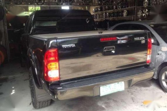 Toyota Hilux G Matic VVTi Gas 2005 Black For Sale 