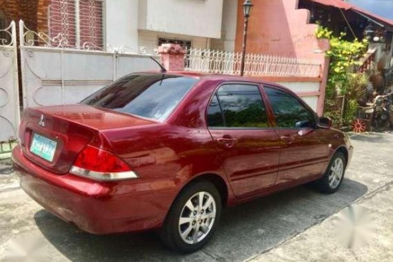 2008 Mitsubishi Lancer 1.6 GLX MT Red For Sale 