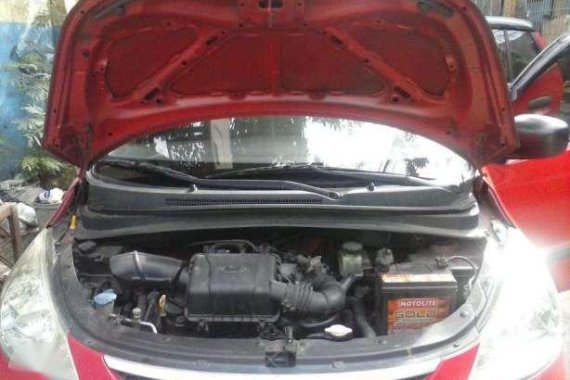 Fresh 2009 Hyundai i10 HB MT Red For Sale 