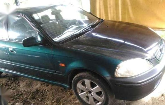 Honda Civic LXi 1996 MT Green Sedan For Sale 