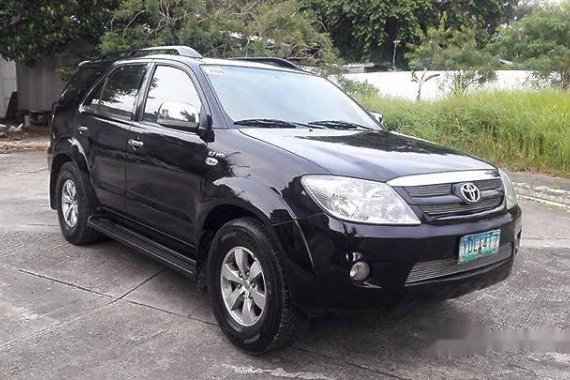 Toyota Fortuner 2007 Black for sale