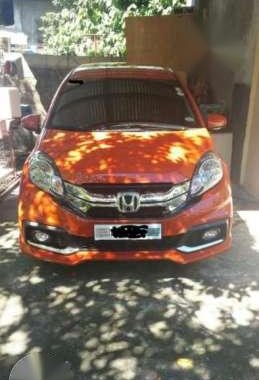 Honda Mobilio RS Navi CVT AT Orange For Sale 