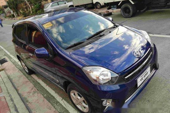 Toyota Wigo 2016 blue for sale 316129