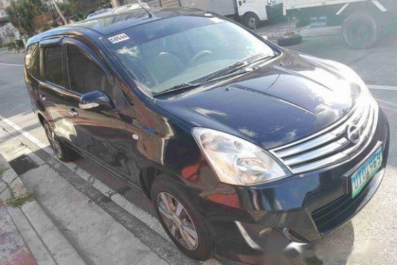 Nissan Grand Livina 2013 black for sale