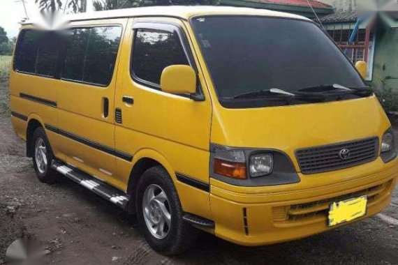 Running Condition 2002 Toyota Hiace For Sale