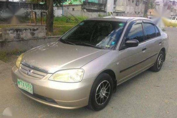 Good Running 2001 Honda Civic Lxi MT Gas For Sale