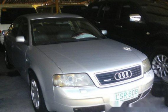 Audi A6 1999 sedan silver for sale