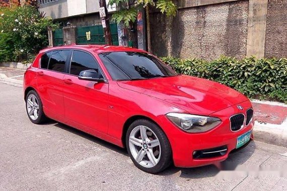 BMW 118d 2013 red for sale