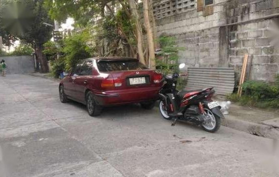 Honda Civic Automatic Red Sedan For Sale 