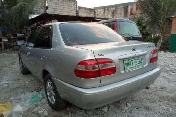 Toyota Corolla Lovelife XL 2001 MT Silver For Sale 