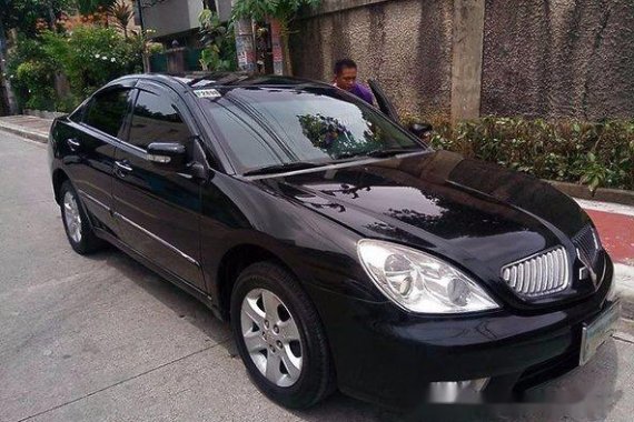 Mitsubishi Galant 2007 black for sale