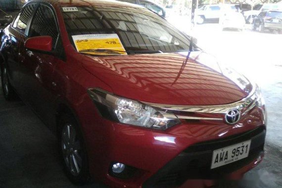 Toyota Vios 2015 sedan red for sale