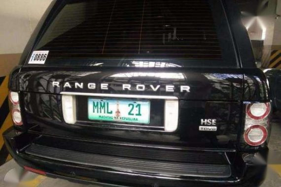 2012 Range Rover HSE AT Black For Sale 