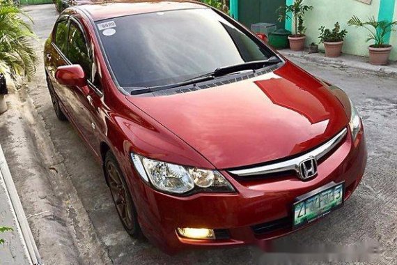 Honda Civic 2006 red like new for sale