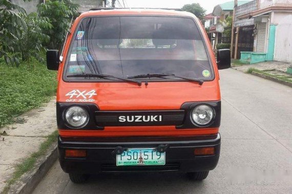 Suzuki Multicab 1999 truck orange for sale