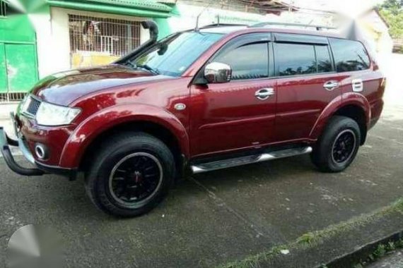 Mitsubishi Montero 2010 2.5 GLS AT Red For Sale 