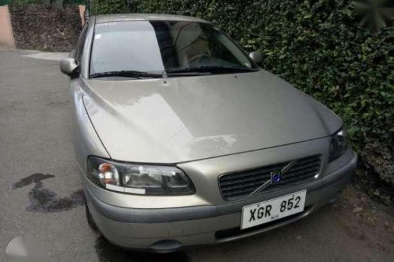 Volvo S60 Turbo 2003 AT Silver For Sale 