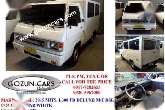 2015 Mitsubishi L300 FB  for sale