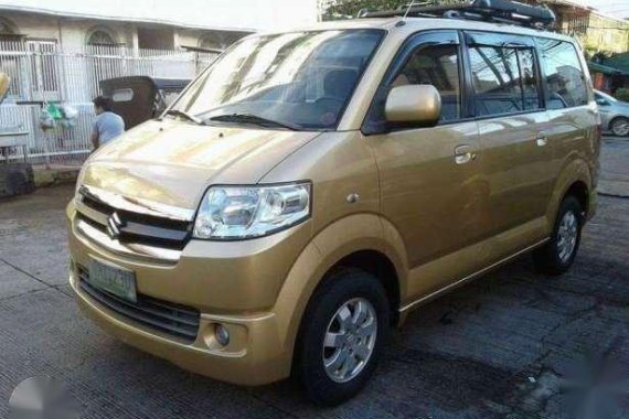 Suzuki APV 2009 Gas 1.6 Manual Golden For Sale 