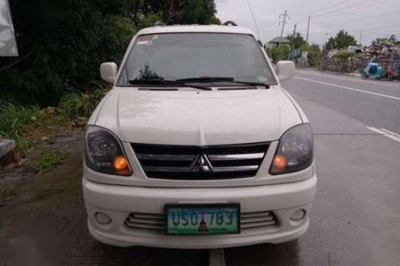 2013 Mitsubishi Adventure GLX Diesel White For Sale 