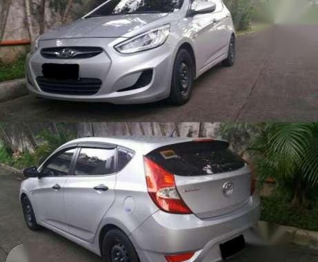 Hyundai Accent Crdi Diesel MT 2014 Silver For Sale 