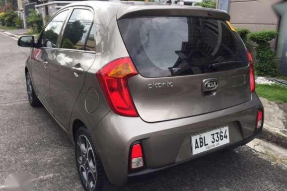 2015 Kia Picanto EX Automatic Gray For Sale 