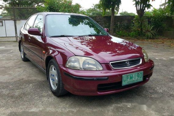 Honda Civic 1996 Red for sale