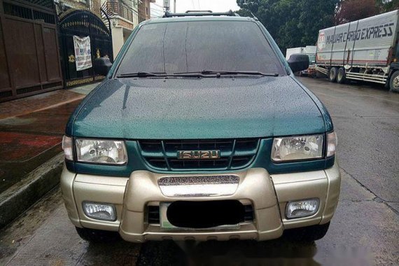 2003 Isuzu Crosswind XUV Green for sale