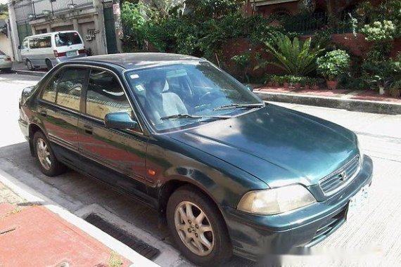 Honda City 1999 Green for sale