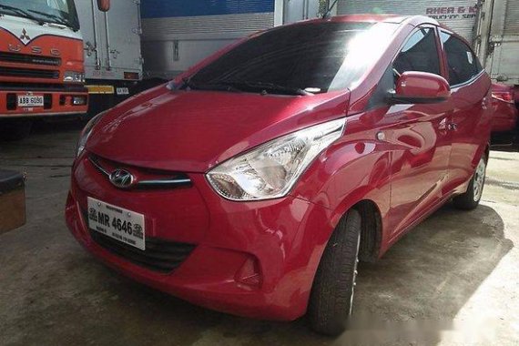 Hyundai Eon 2017 red for sale