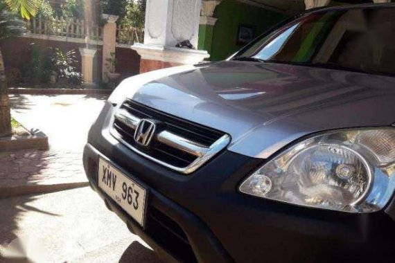 Honda CRV 2004 AT Silver SUV For Sale 