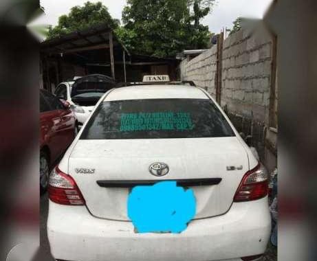 Toyota Vios 1.3 J 2010 MT White Taxi For Sale 