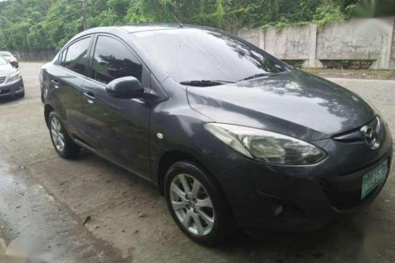Fresh Mazda 2 2010 MT Gray Sedan For Sale 