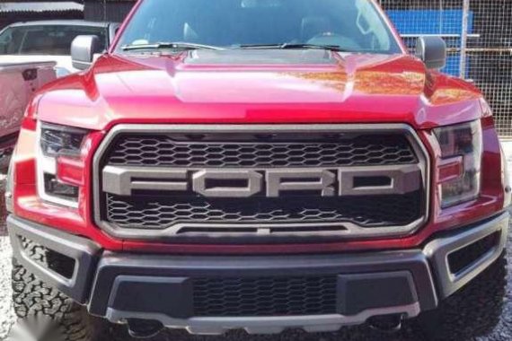 New 2018 Ford F150 RAPTOR 4x4 AT Red For Sale 