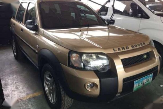 2005 Land Rover Freelander 2.5L Gas Golden For Sale 