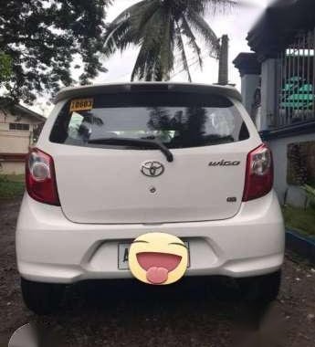 Toyota Wigo 2015 G Automatic WHITE FOR SALE