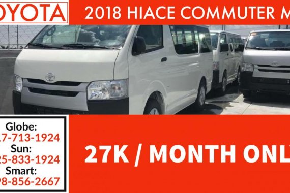 Call Now: 09258331924 Casa Sale 2019 Model Brand New TOYOTA Hiace Commuter Proce Drop Christmas Promo!!!