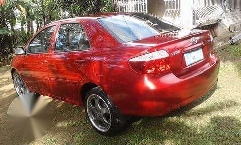 Toyota Vios 1.3 E 2005 MT Red For Sale 