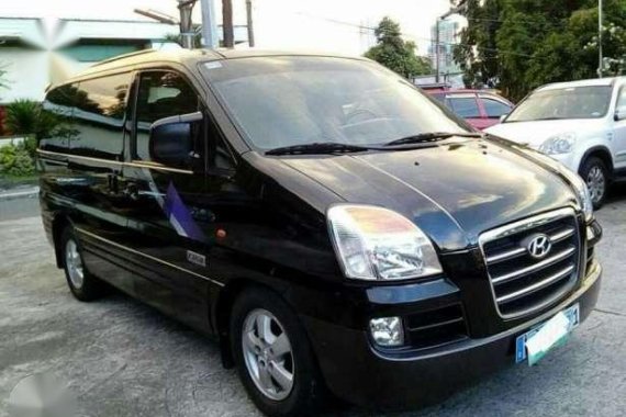 Hyundai Starex Diesel 2007 Black For Sale 