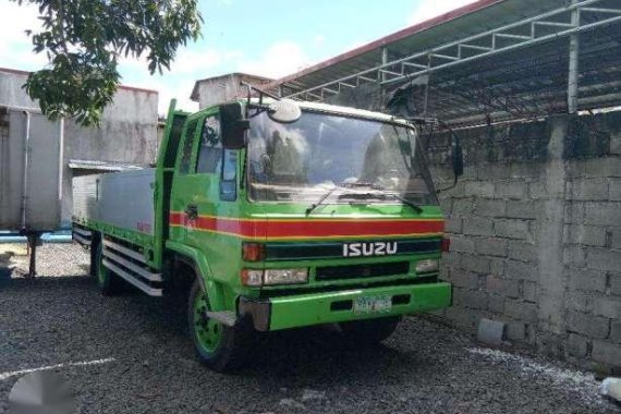 Isuzu Forward Dropside 19ft MT Green For Sale 