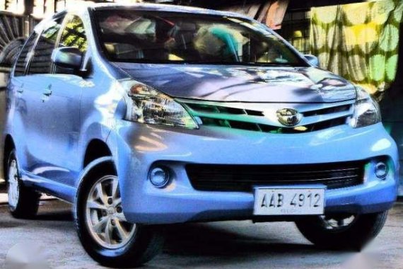 2014 Toyota Avanza E VVTi AT Blue For Sale 