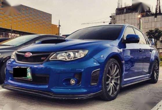 Subaru WRX STI 2013 AT Blue For Sale 