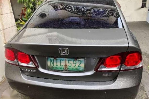 2009 Honda Civic 1.8S AT Gray Sedan For Sale 