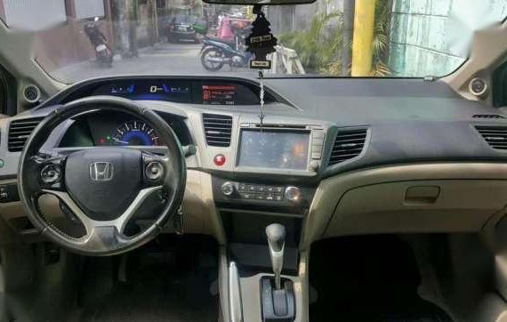 Fresh Honda Civic 2012 1.8E AT Red For Sale 