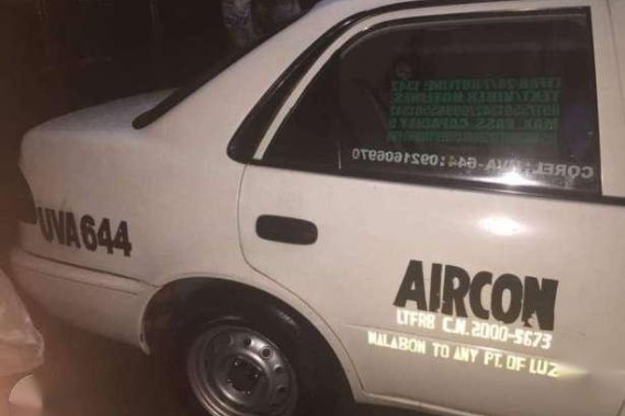 Taxi with franchise up to 2004 Toyota Corolla