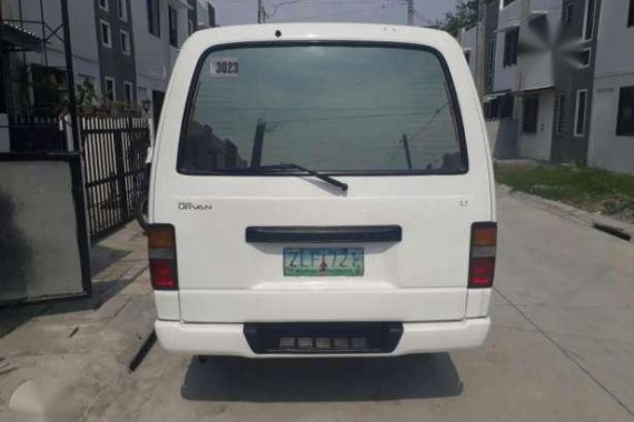 Nissan urvan 2008 model white for sale