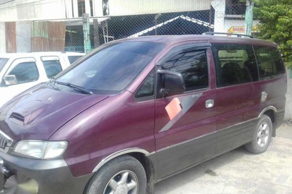 98 Hyundai Starex RED FOR SALE